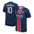 O.DEMBÉLÉ #10 PSG Home Football Shirt 2024/25 Navy