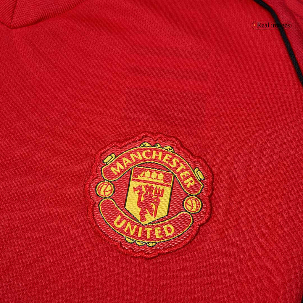 Kid's Manchester United Home Football Shirt Kit(Jersey+Shorts+Socks) 2025/26