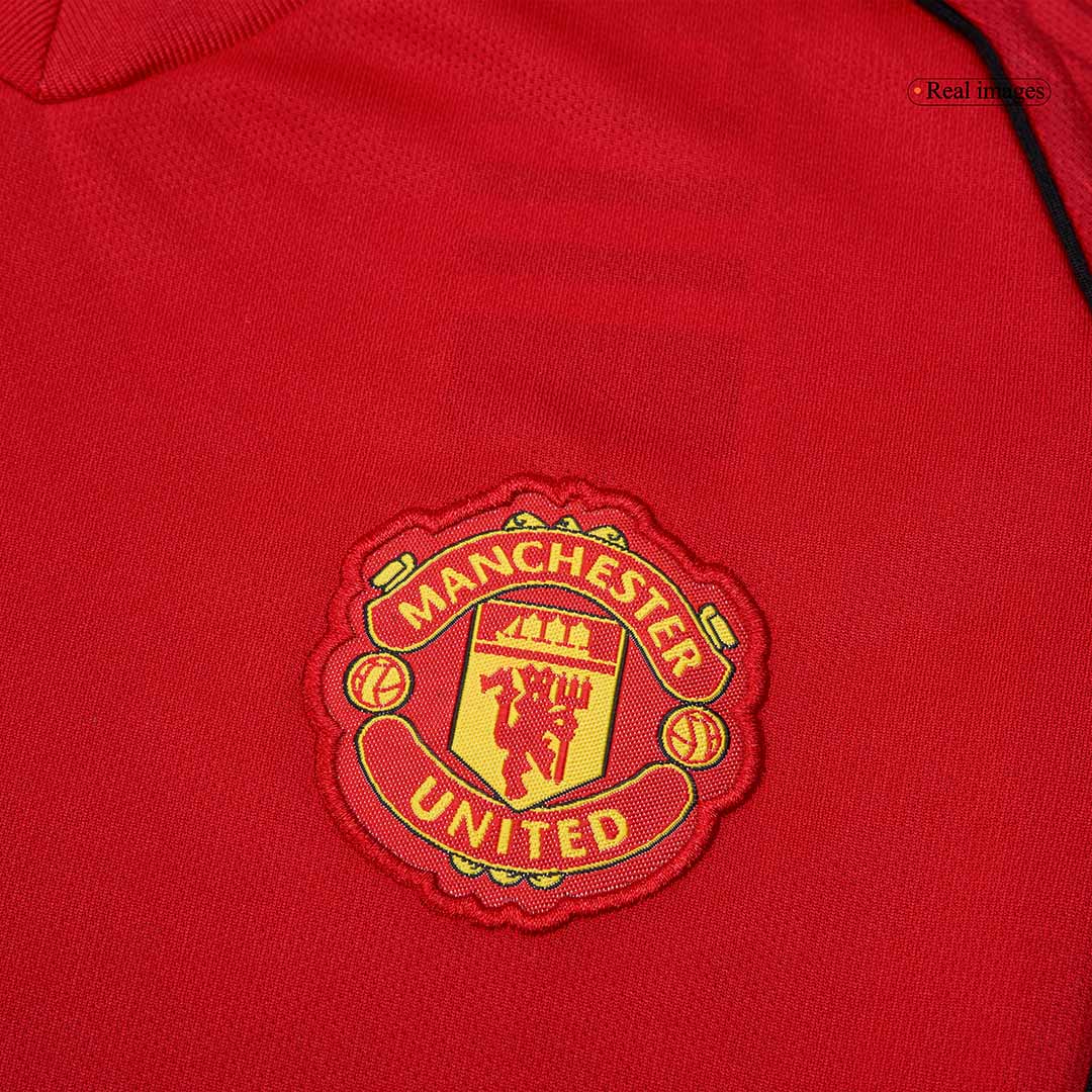 Kid's Manchester United Home Football Shirt Kit(Jersey+Shorts+Socks) 2025/26