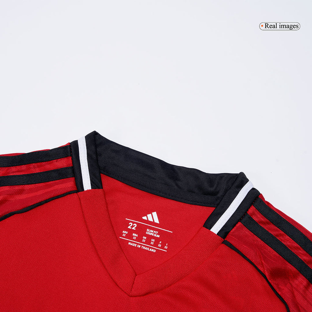Kid's Manchester United Home Football Shirt Kit(Jersey+Shorts+Socks) 2025/26