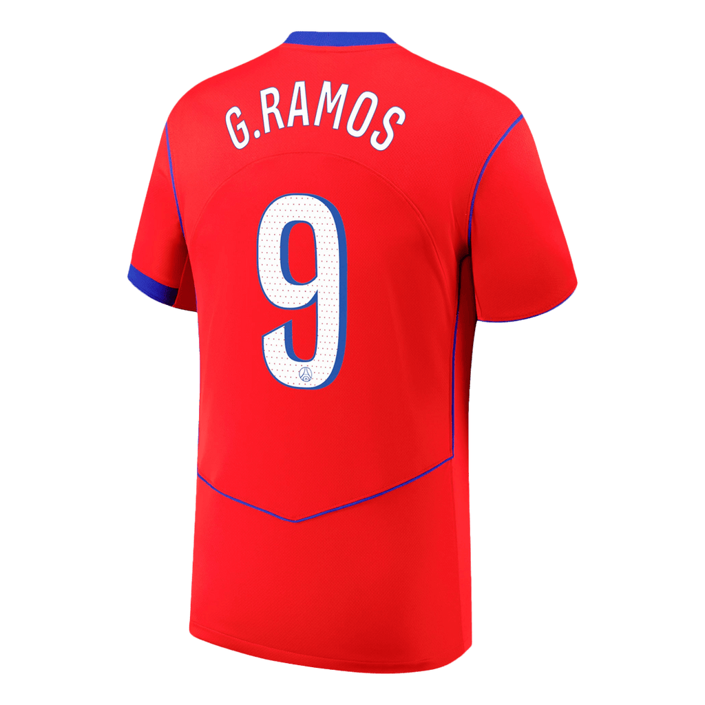G.RAMOS #9 PSG Third Away Football Shirt 2025/26
