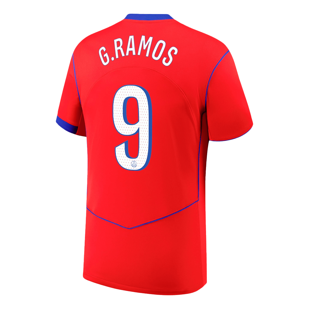 G.RAMOS #9 PSG Third Away Football Shirt 2025/26