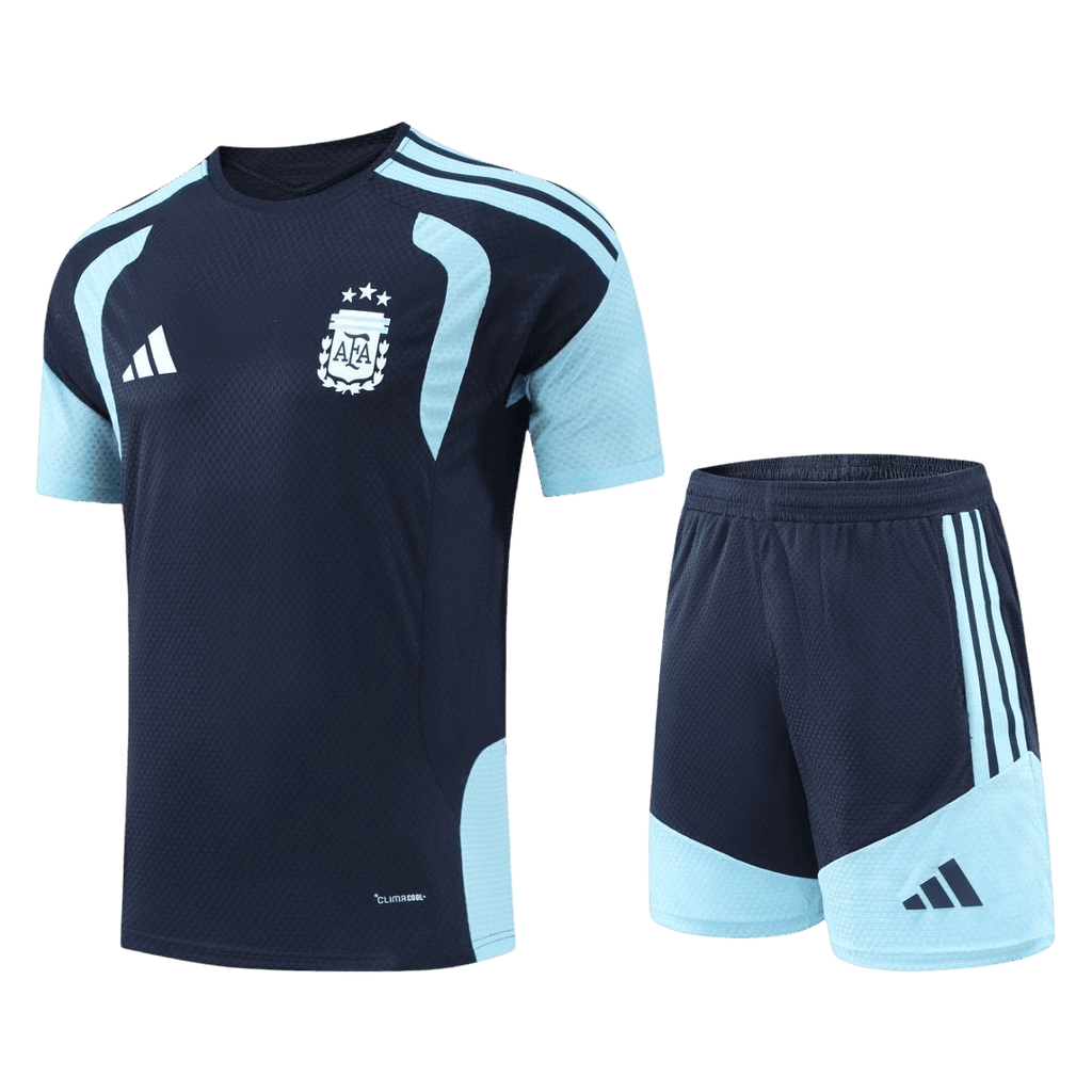 Argentina Pre-Match Soccer Jersey Kit(Jersey+Shorts) 2026