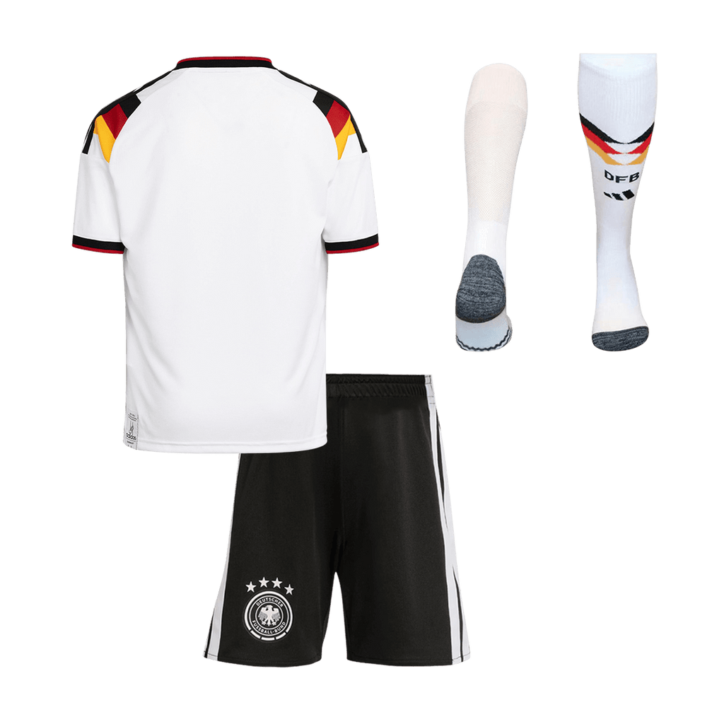 Kid's Germany Home Football Shirt Kit(Jersey+Shorts+Socks) 2026