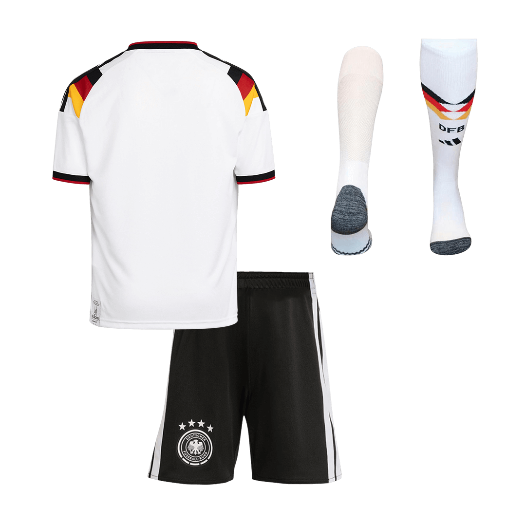 Kid's Germany Home Football Shirt Kit(Jersey+Shorts+Socks) 2026