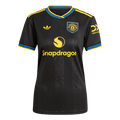 Women's Manchester United Third Away Football Shirt 2025/26 Black