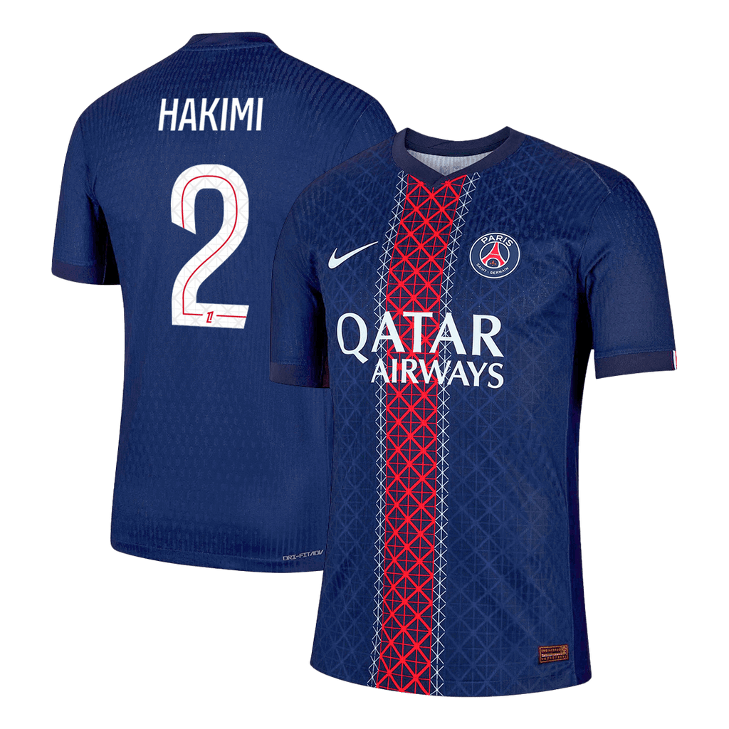 Player Version HAKIMI #2 PSG Home Football Shirt 2025/26