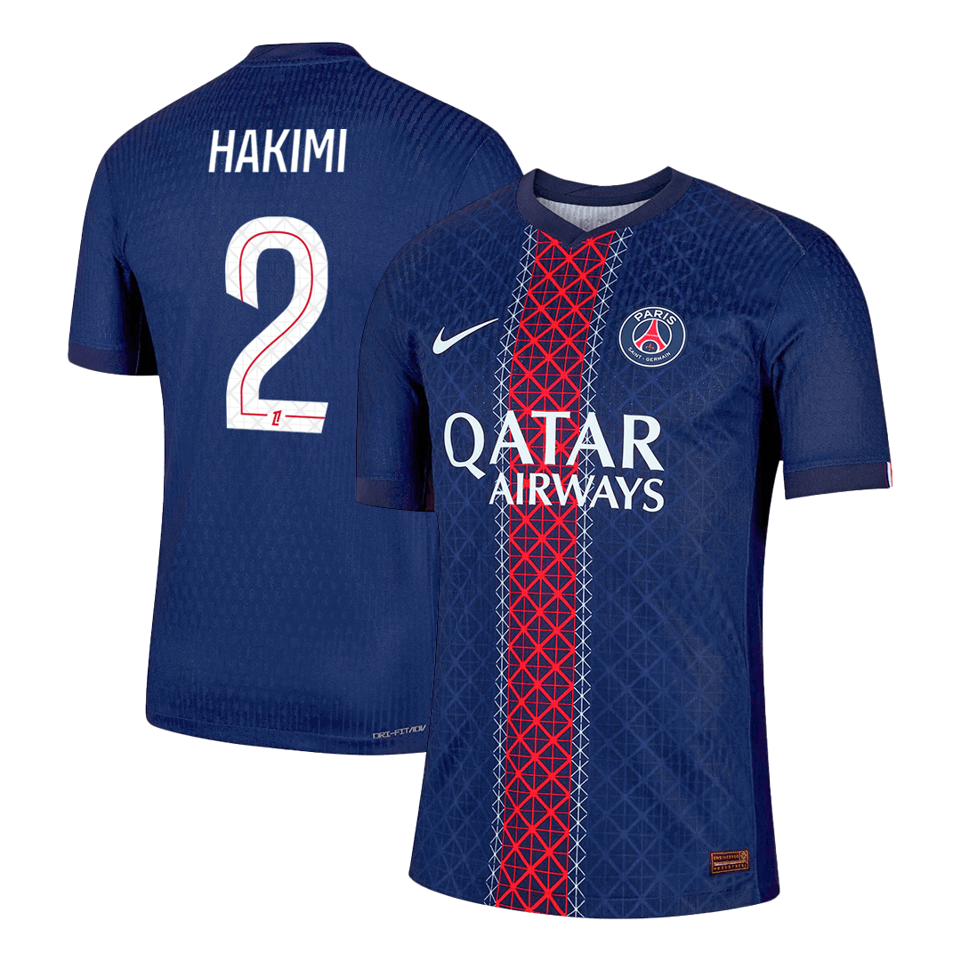 Player Version HAKIMI #2 PSG Home Football Shirt 2025/26