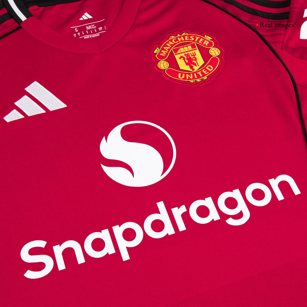 ŠEŠKO #30 Manchester United Home Football Shirt 2025/26 Red