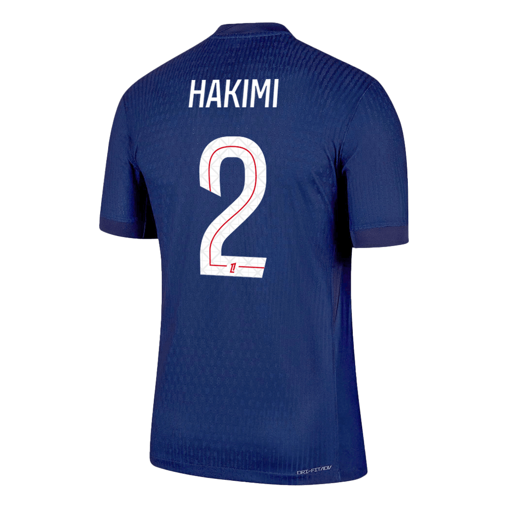 Player Version HAKIMI #2 PSG Home Football Shirt 2025/26