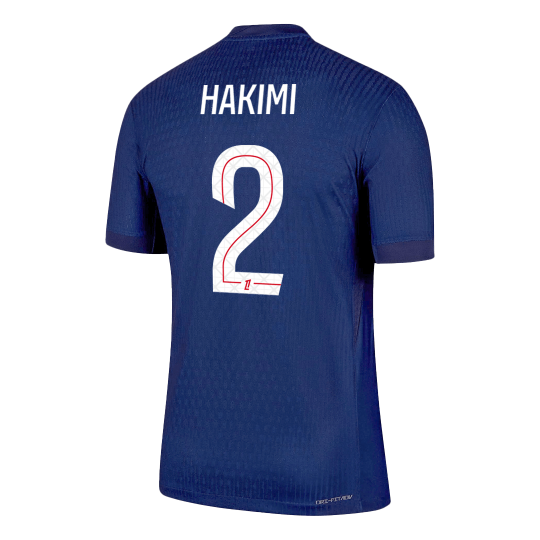 Player Version HAKIMI #2 PSG Home Football Shirt 2025/26