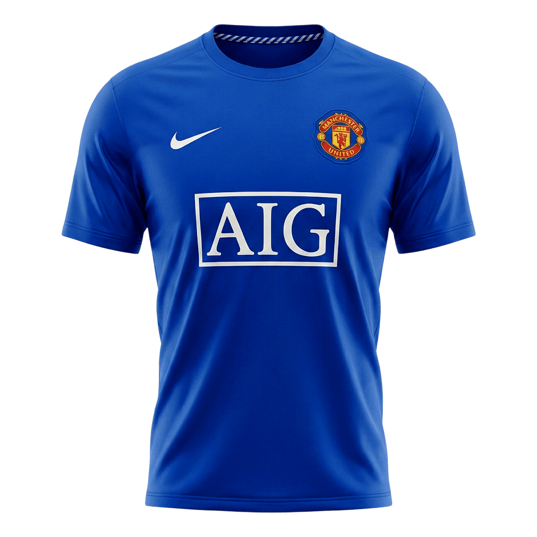 Retro 2008/09 Manchester United Third Away Football Shirt