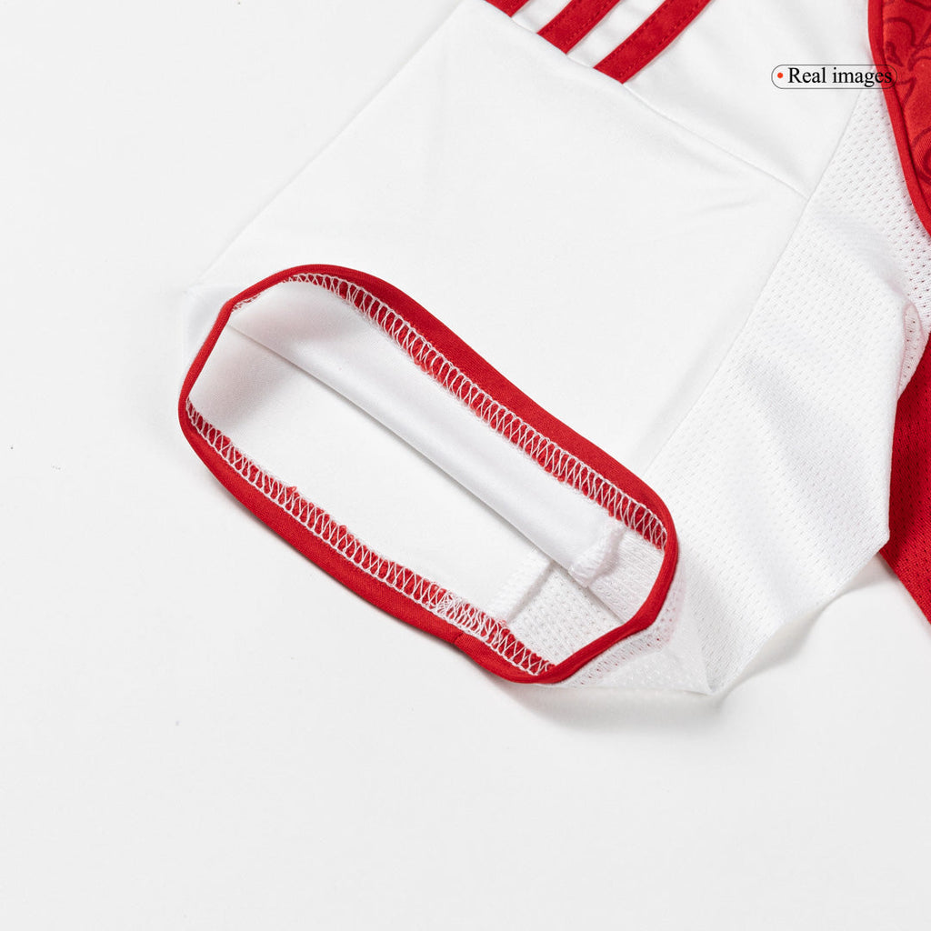 GABRIEL #6 Arsenal Home Soccer Jersey 2025/26 Red