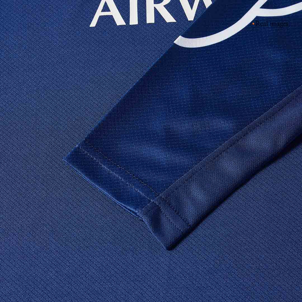 PSG Fourth Away Long Sleeve Football Shirt 2024/25 Navy
