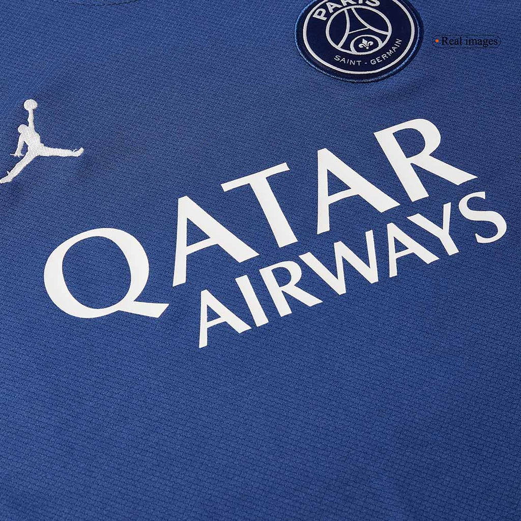 PSG Fourth Away Long Sleeve Football Shirt 2024/25 Navy