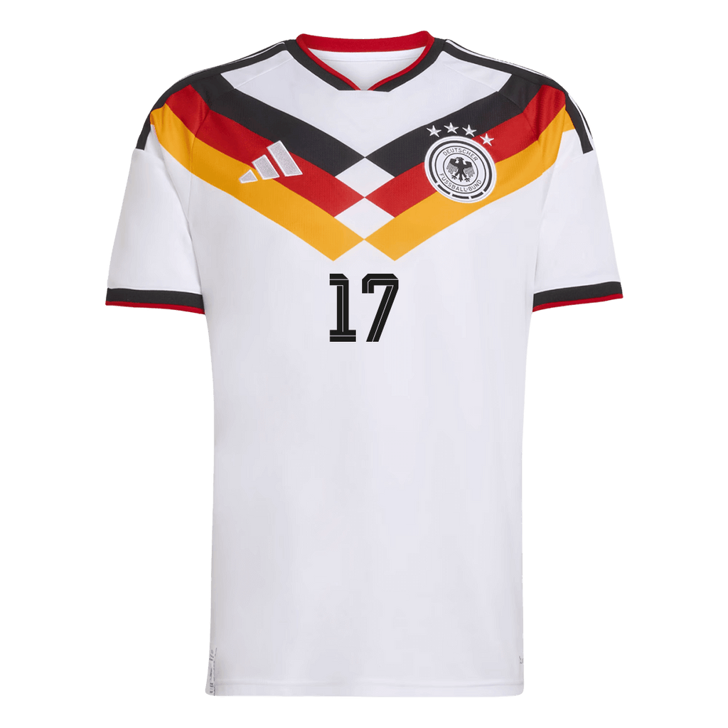 WIRTZ #17 Germany Home Football Shirt 2026