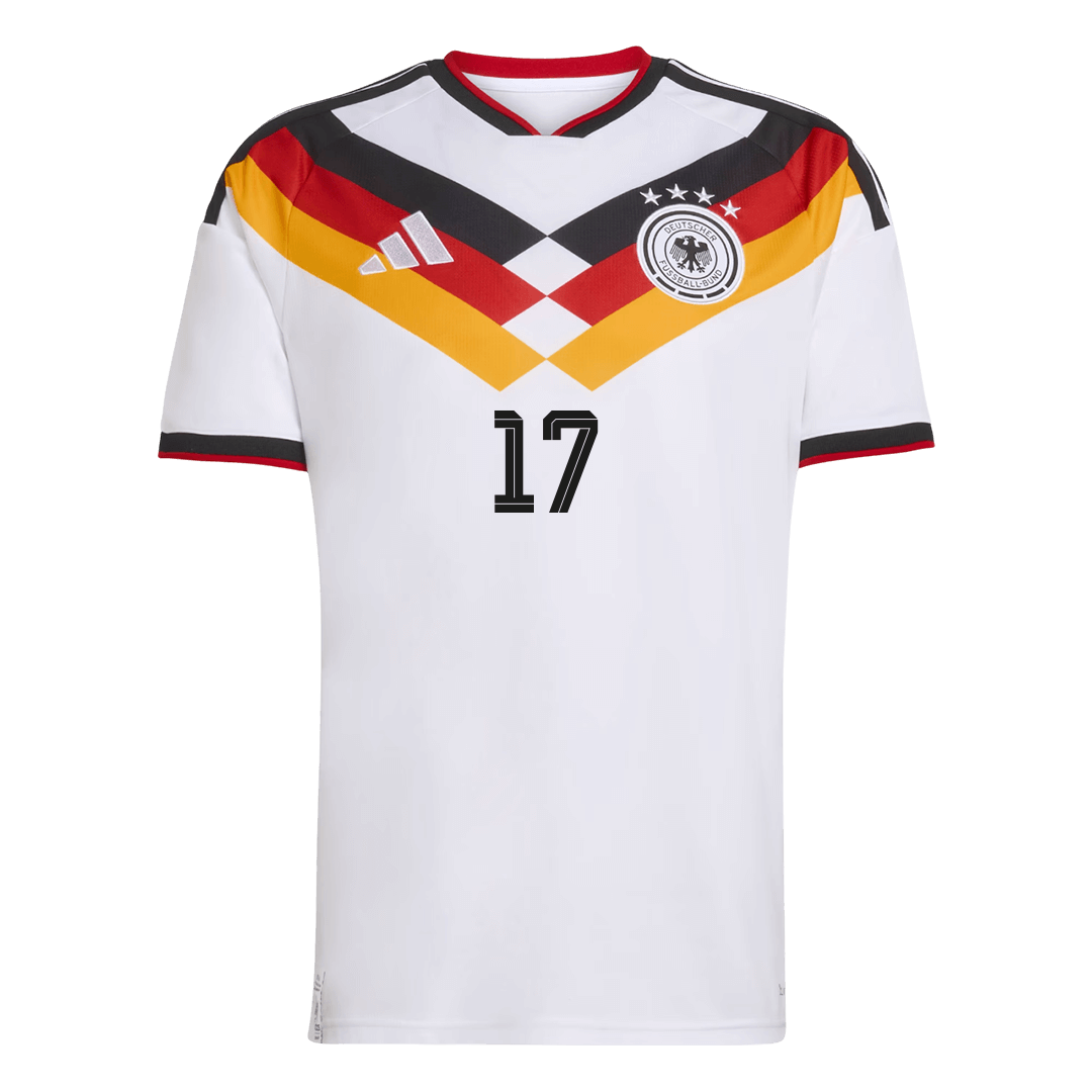 WIRTZ #17 Germany Home Football Shirt 2026