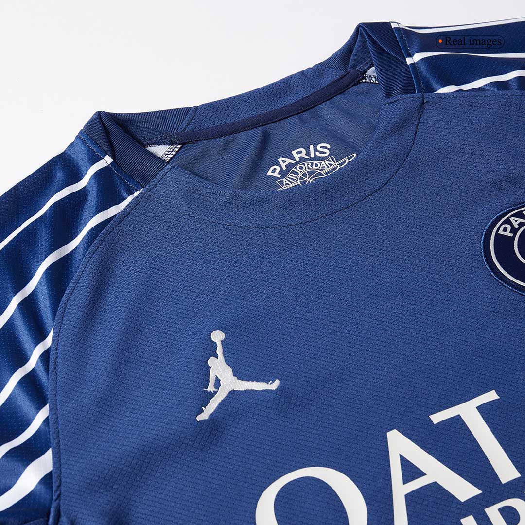 PSG Fourth Away Long Sleeve Football Shirt 2024/25 Navy
