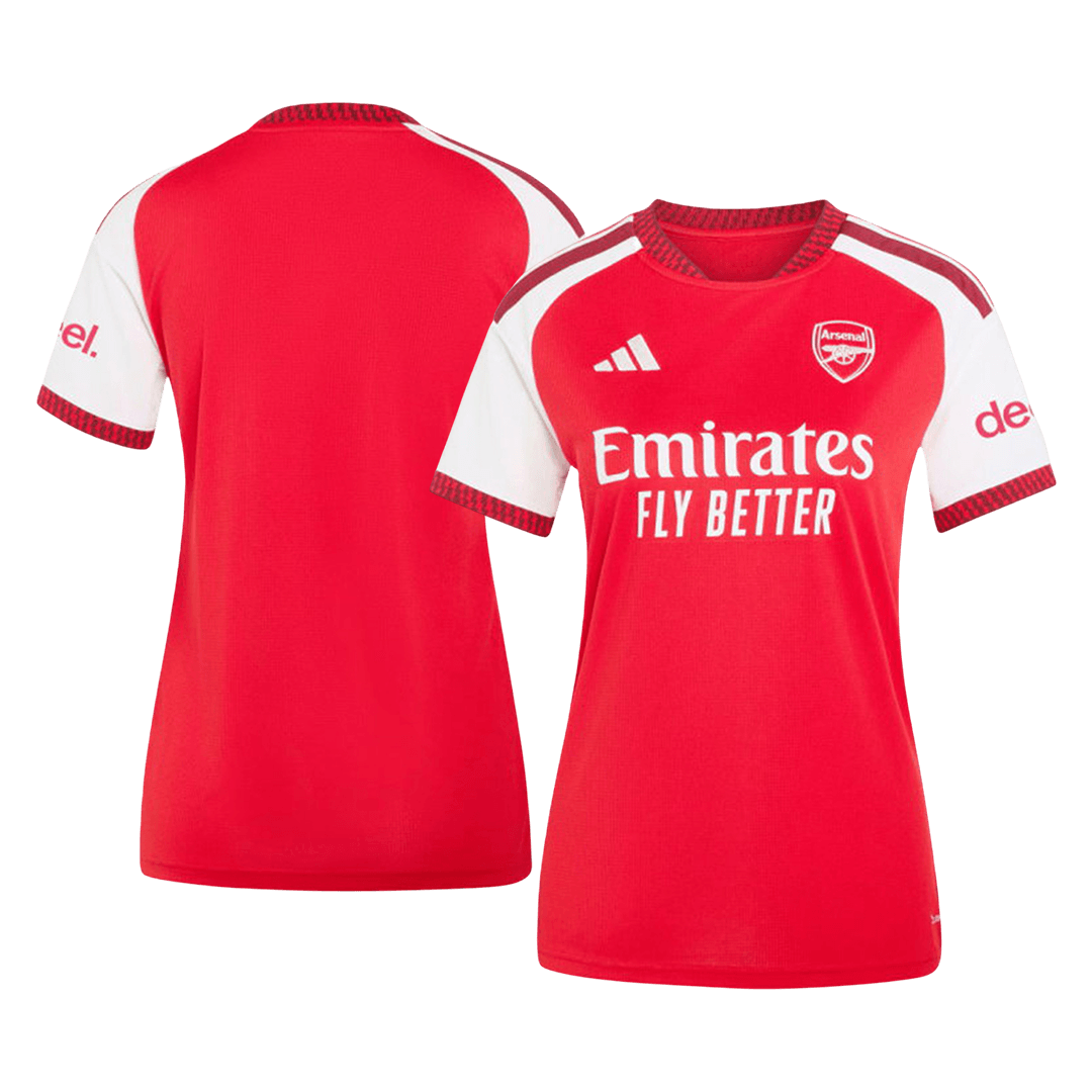 Women's 2026/27 Arsenal Home Soccer Jersey Red