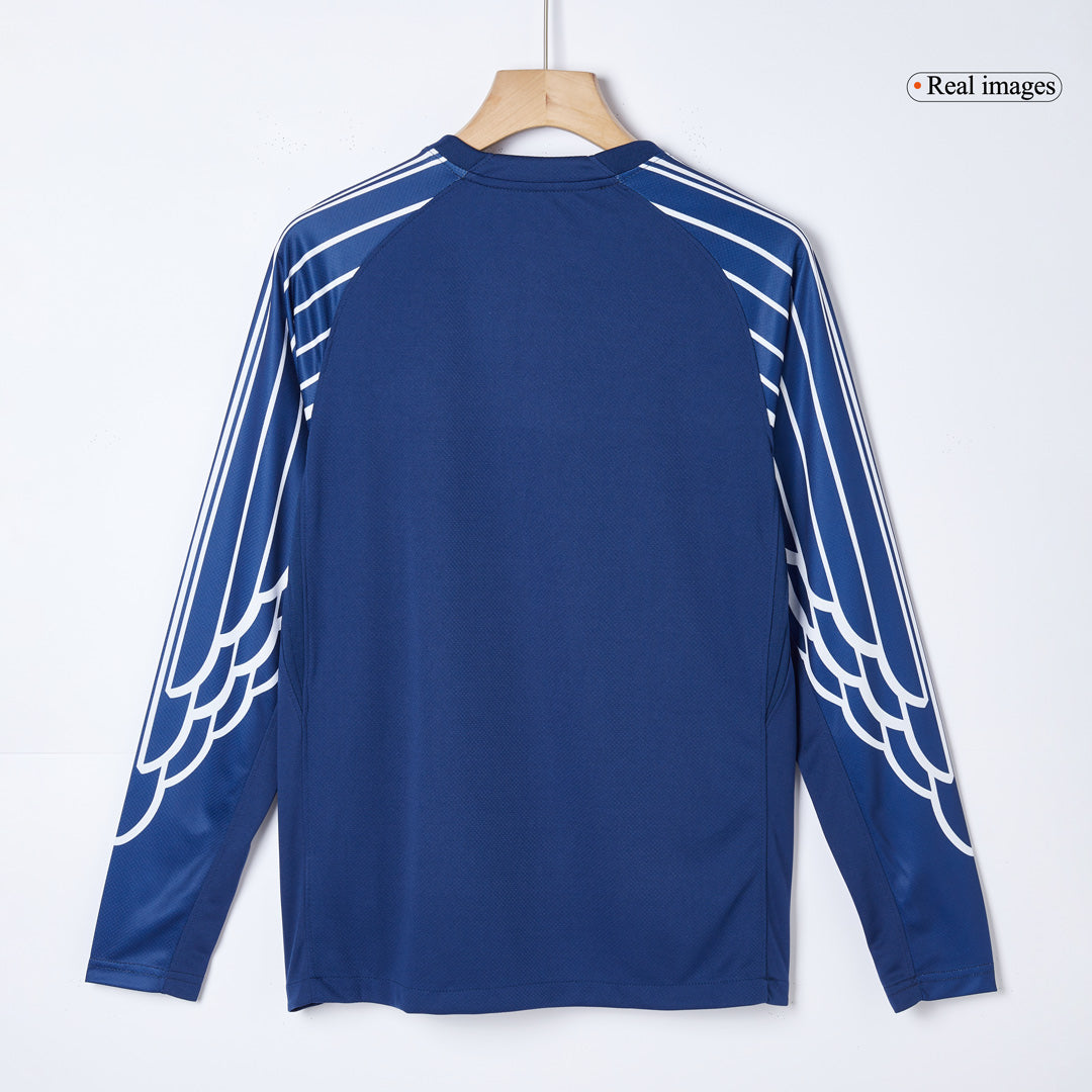 PSG Fourth Away Long Sleeve Football Shirt 2024/25 Navy