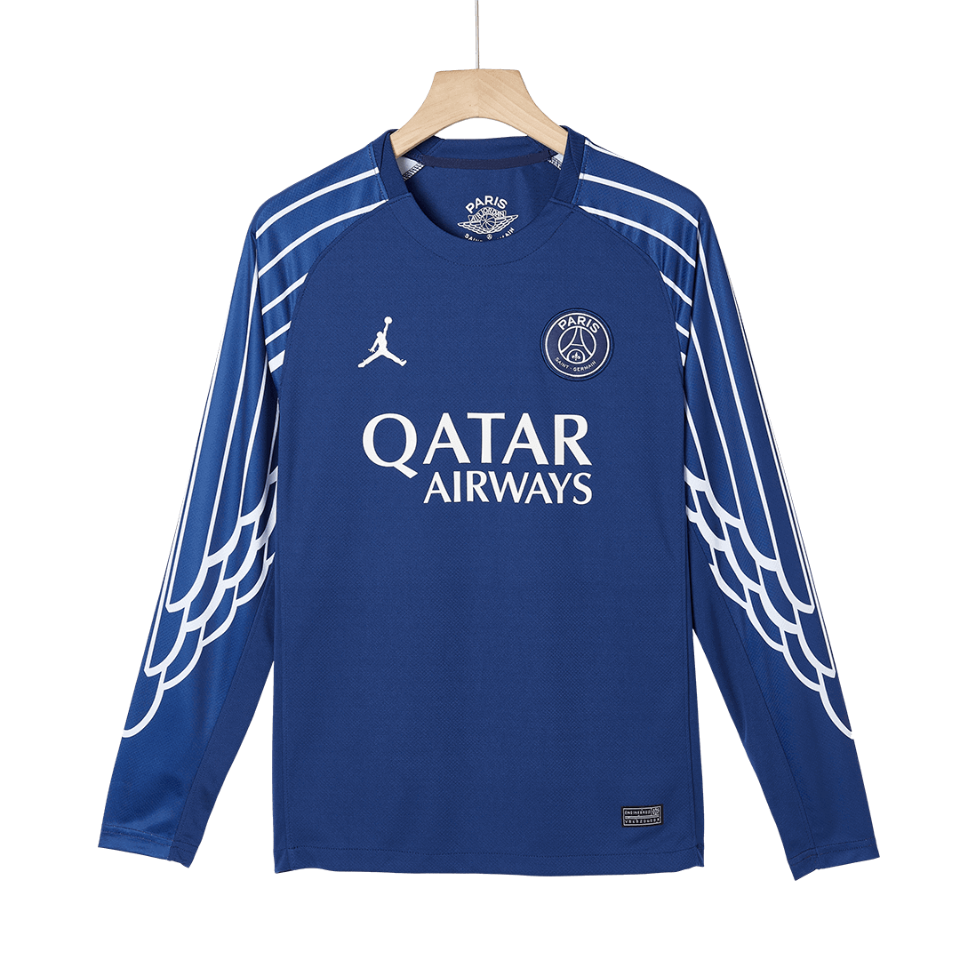 PSG Fourth Away Long Sleeve Football Shirt 2024/25 Navy