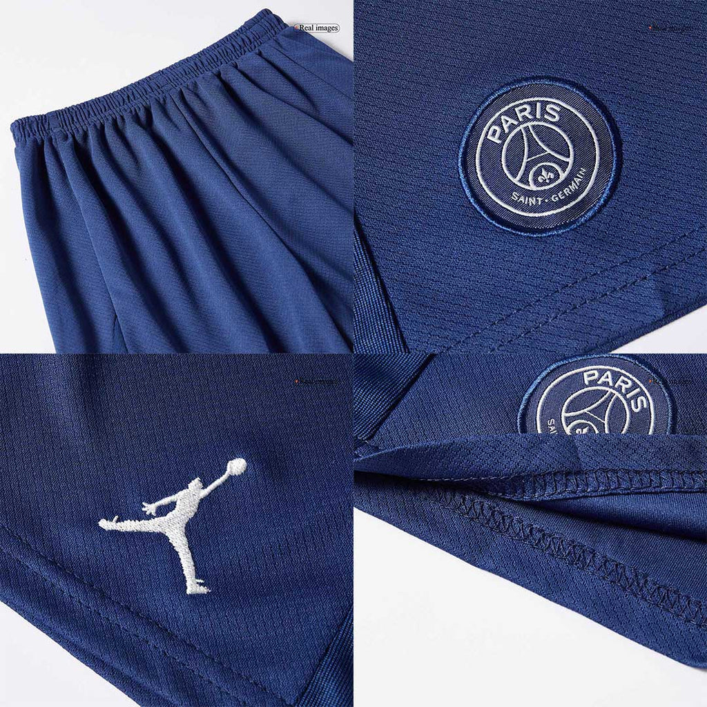 Kid's PSG Fourth Away Football Shirt Kit(Jersey+Shorts) 2024/25 Navy