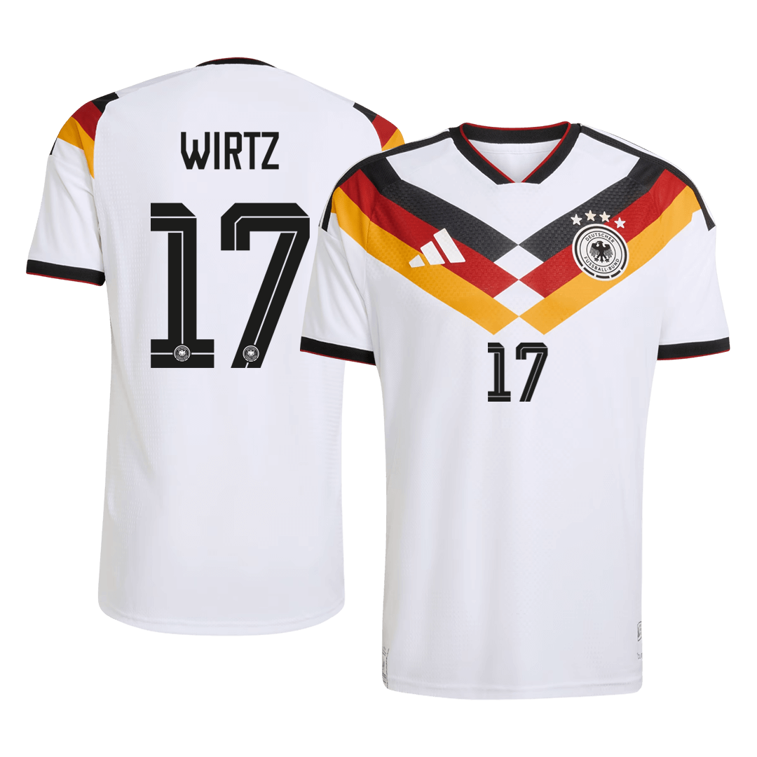 Player Version WIRTZ #17 Germany Home Football Shirt 2026