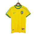 Retro 1998 Brazil Home Football Shirt