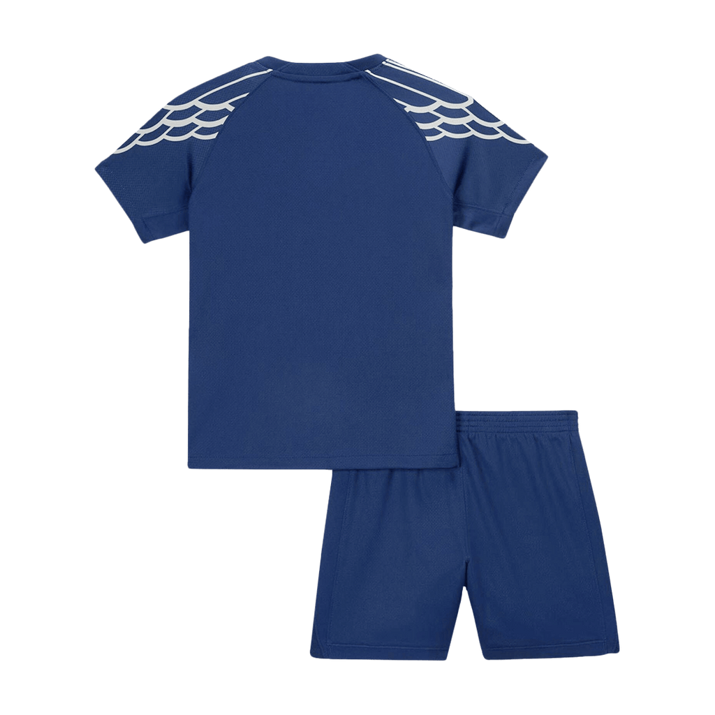 Kid's PSG Fourth Away Football Shirt Kit(Jersey+Shorts) 2024/25 Navy