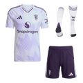 Manchester United Away Football Shirt Kit(Jersey+Shorts+Socks) 2025/26