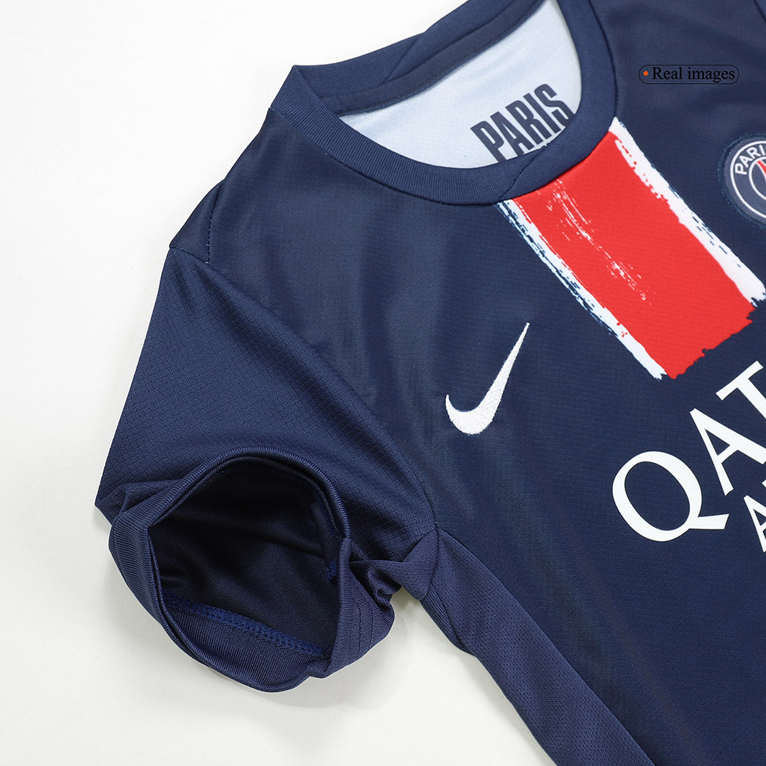 Kid's PSG Home Football Shirt Kit(Jersey+Shorts) 2024/25