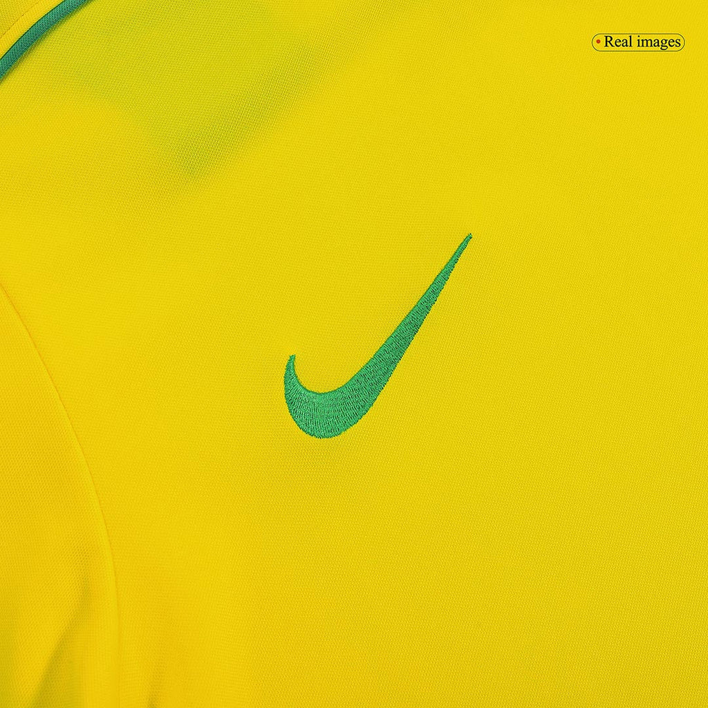 Retro 1998 Brazil Home Football Shirt