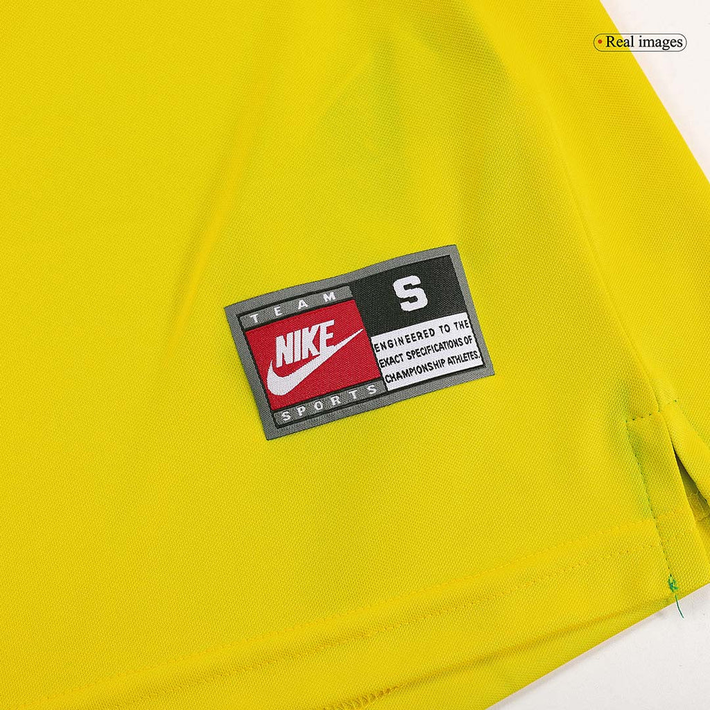 RONALDO #9 Retro 1998 Brazil Home Football Shirt - World Cup