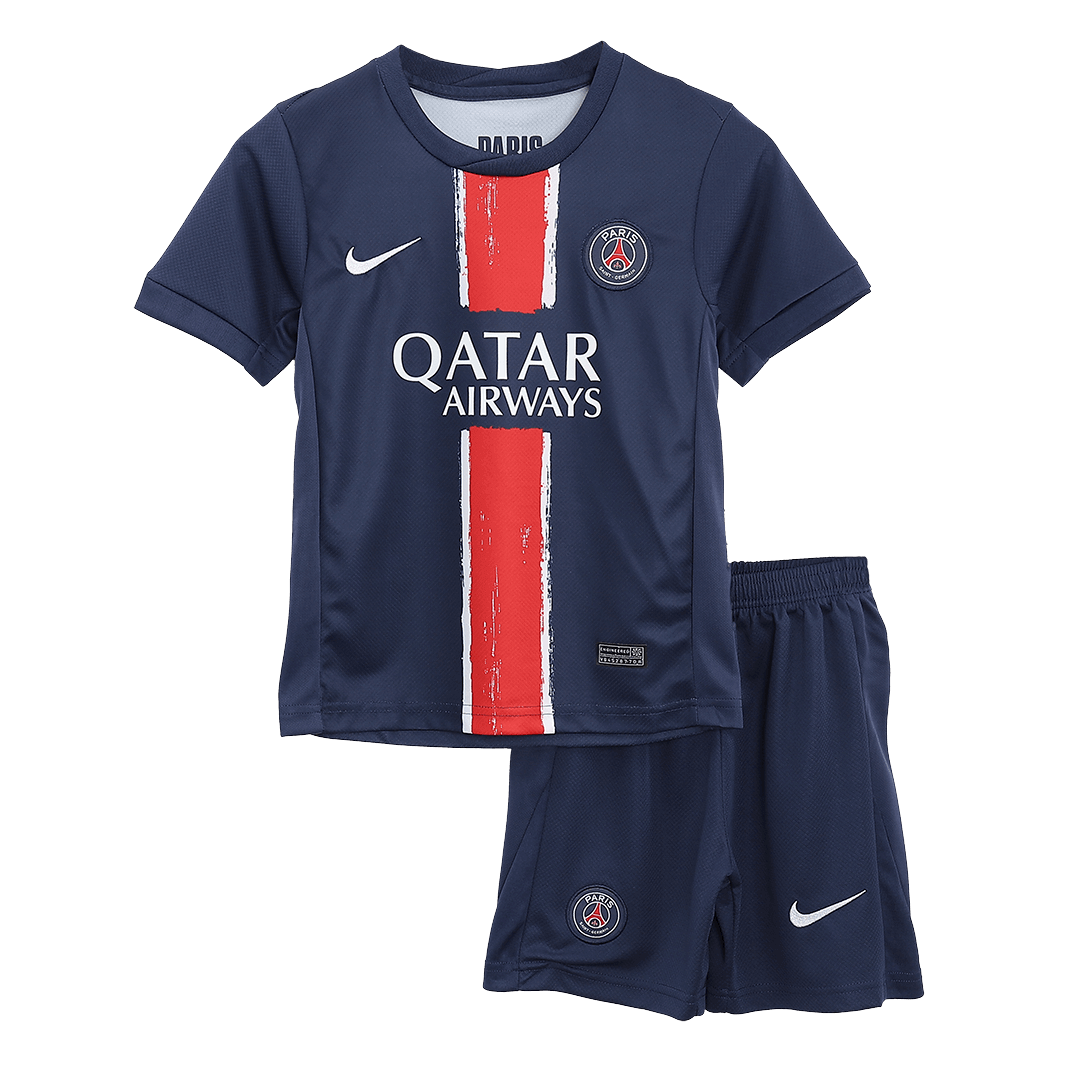 Kid's PSG Home Football Shirt Kit(Jersey+Shorts) 2024/25