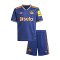 Kid's Newcastle United Third Away Football Shirt Kit(Jersey+Shorts) 2025/26