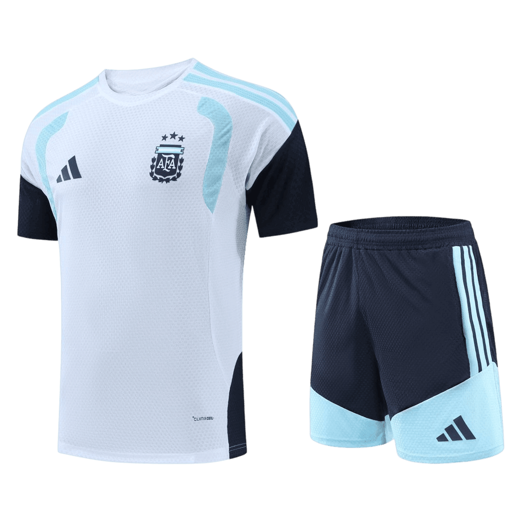 Argentina Pre-Match Soccer Jersey Kit(Jersey+Shorts) 2026