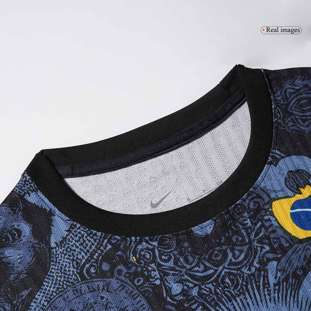 Player Version Brazil Jesus Football Shirt 2024