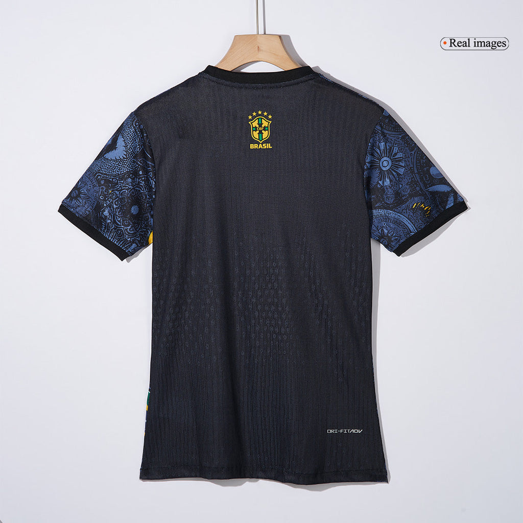 Player Version Brazil Jesus Football Shirt 2024