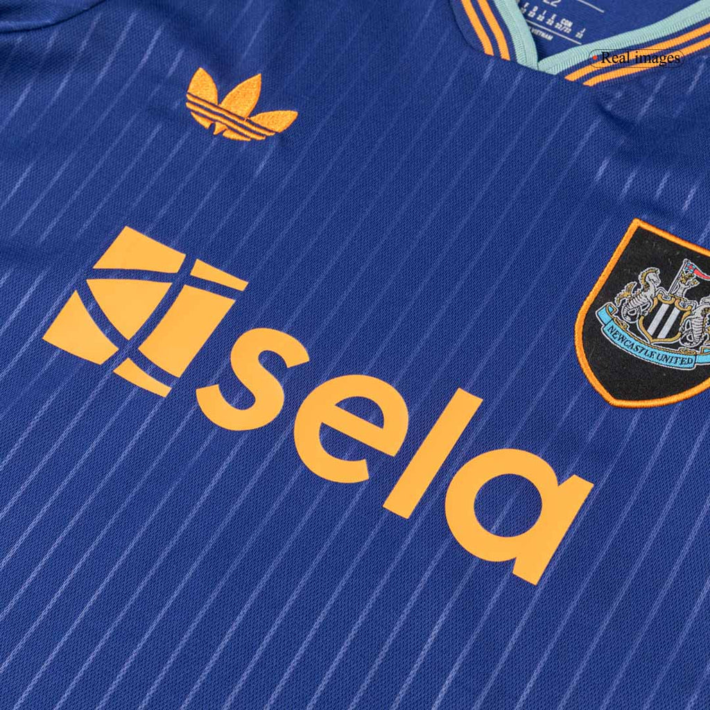 Kid's Newcastle United Third Away Football Shirt Kit(Jersey+Shorts) 2025/26