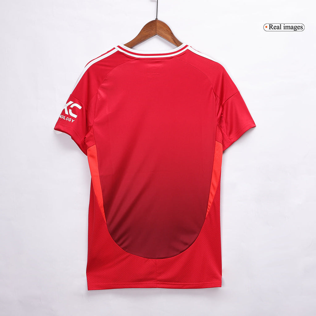 Manchester United Home Football Shirt 2024/25 — Fan Replica | Free UK Delivery