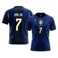 VINI JR. #7 Brazil Away Football Shirt 2026