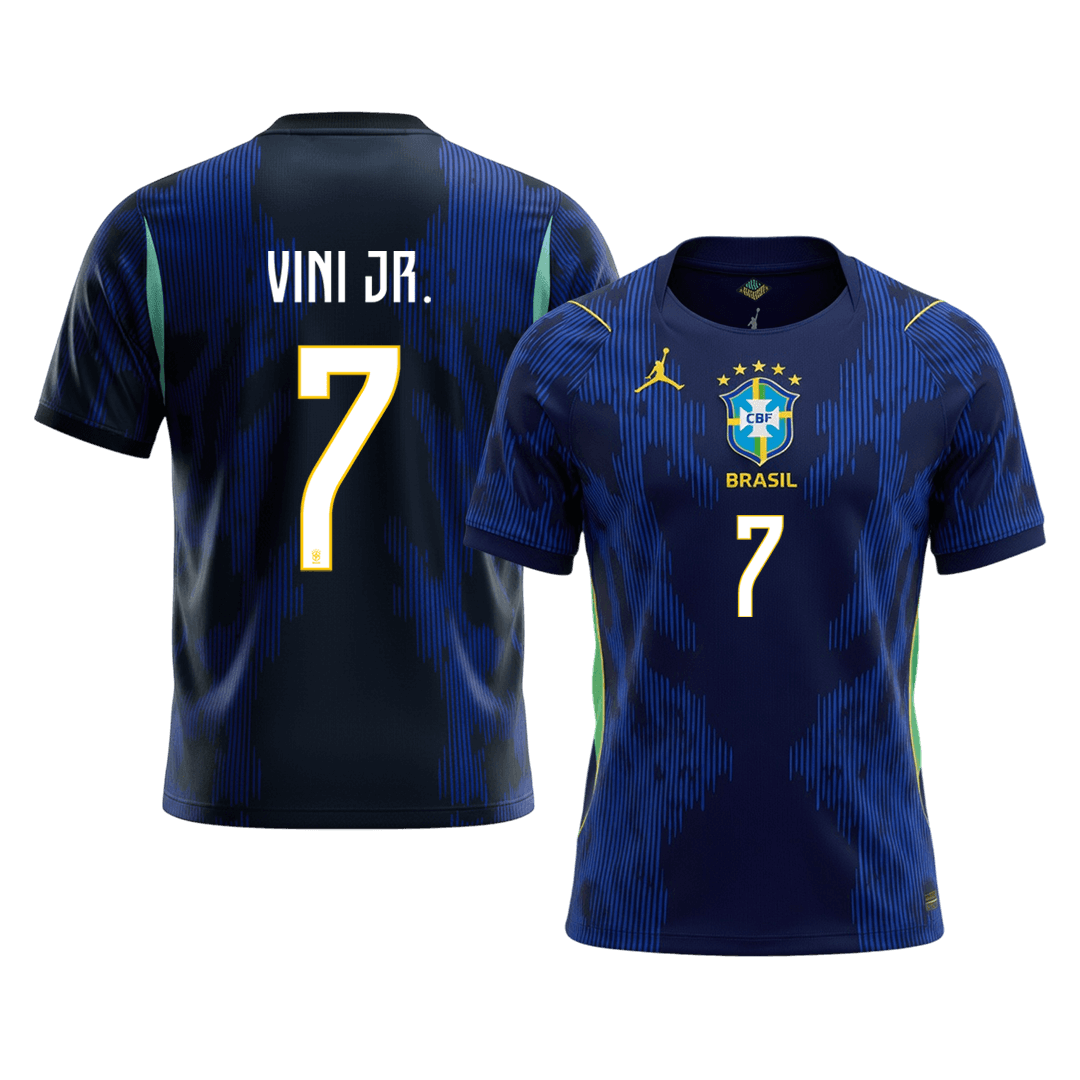 VINI JR. #7 Brazil Away Football Shirt 2026