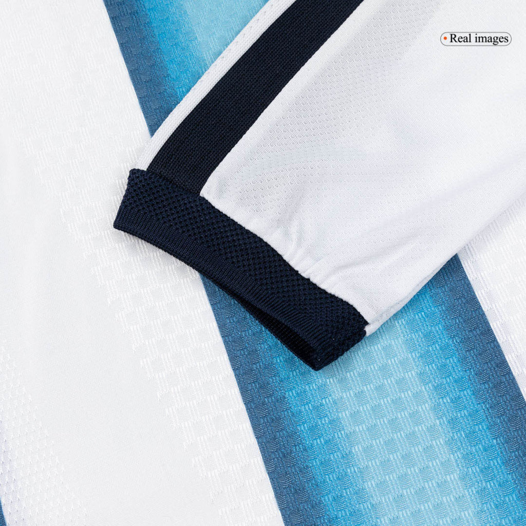 Player Version Argentina Home Long Sleeve Football Shirt 2026