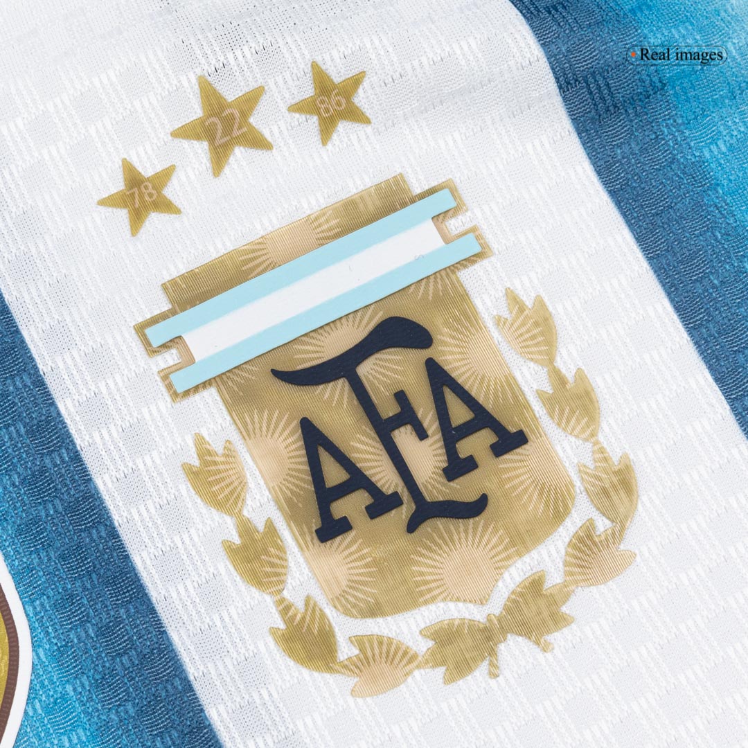 Player Version Argentina Home Long Sleeve Football Shirt 2026