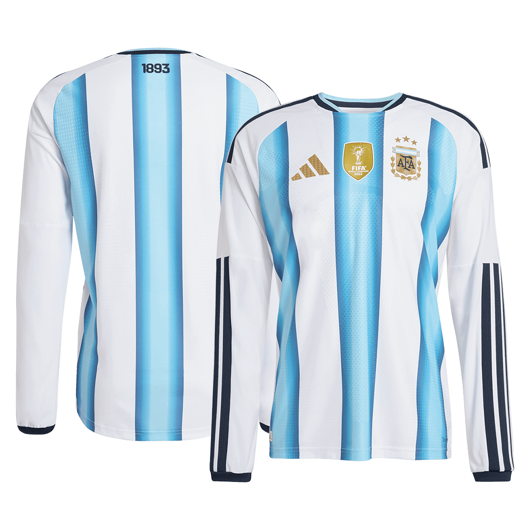 Player Version Argentina Home Long Sleeve Football Shirt 2026
