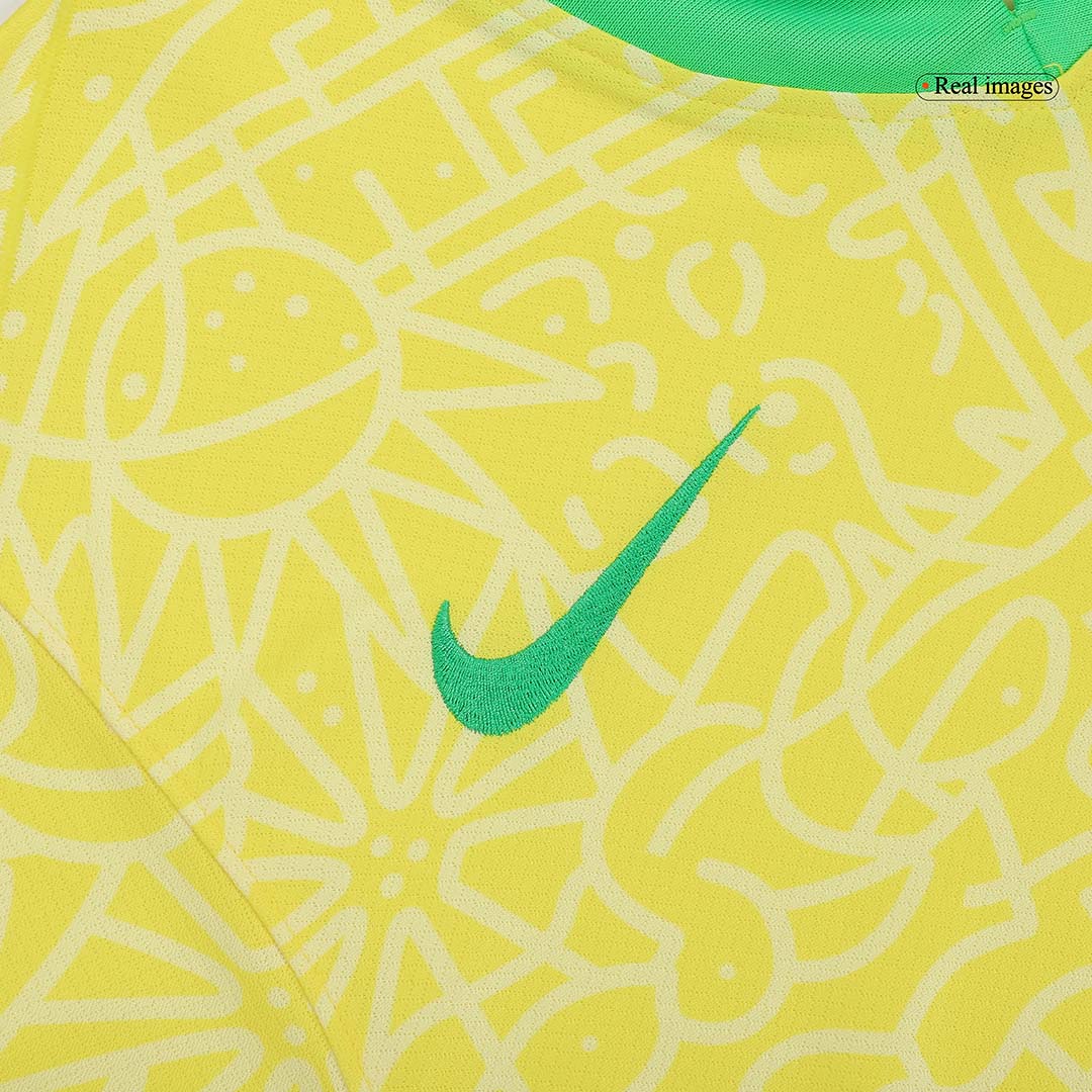 NEYMAR JR #10 Brazil Home Football Shirt 2024