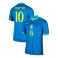 RODRYGO #10 Brazil Away Football Shirt Copa America 2024