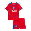 Kid's PSG Third Away Football Shirt Kit(Jersey+Shorts) 2025/26