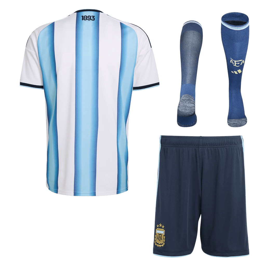 Argentina Home Football Shirt Kit(Jersey+Shorts+Socks) 2026