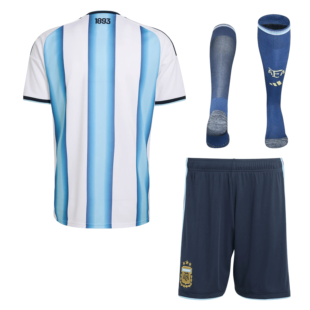 Argentina Home Football Shirt Kit(Jersey+Shorts+Socks) 2026
